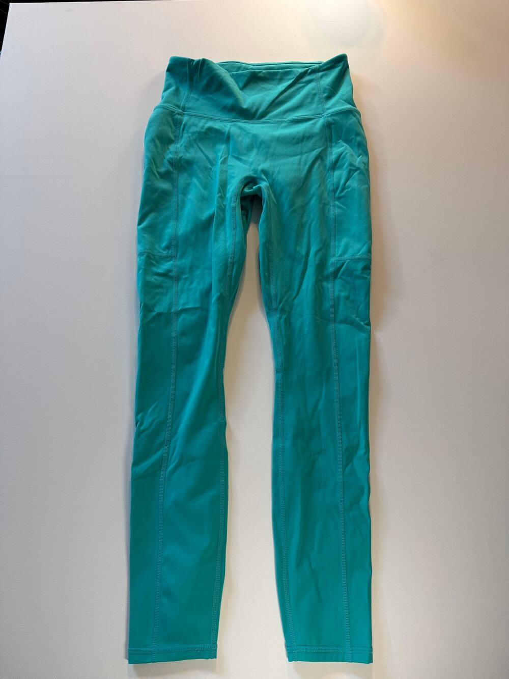 Fabletics Motion365 Teal High Waist Leggings Womens S